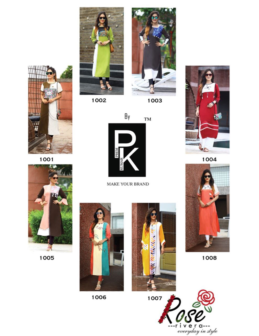 Rose Rivera Rayon Kurti Launched by Aradhna Brand Rose Rivera Rayon Kurti Launched by Aradhna Brand